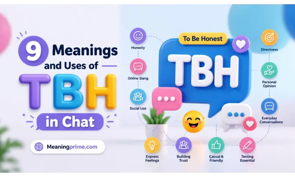 9 Meanings and Uses of TBH in Chat