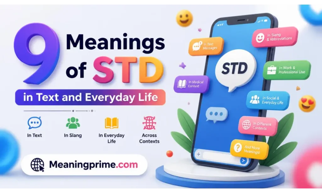 9 Meanings of STD in Text and Everyday Life
