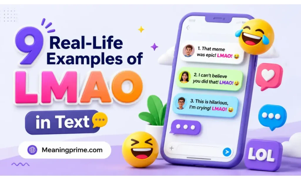 9 Real-Life Examples of LMAO in Text