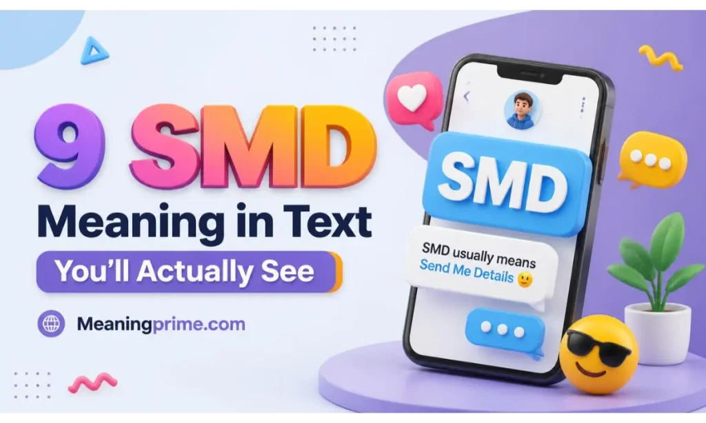 9 SMD Meaning in Text You'll Actually See