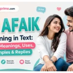 AFAIK Meaning