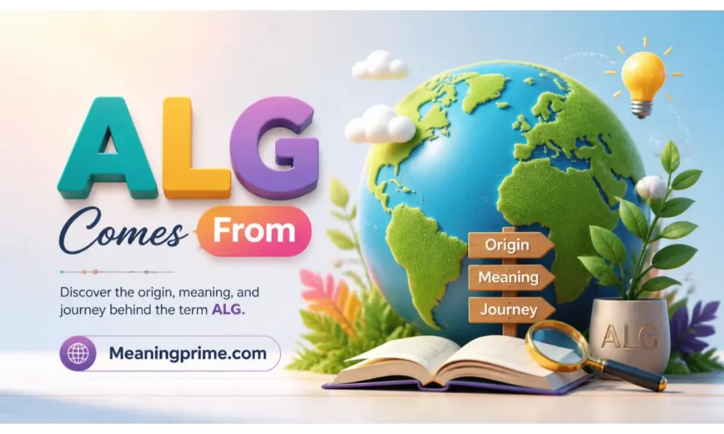 ALG Comes From