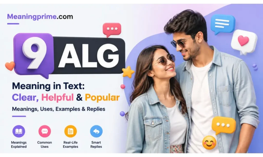 ALG Meaning in Text