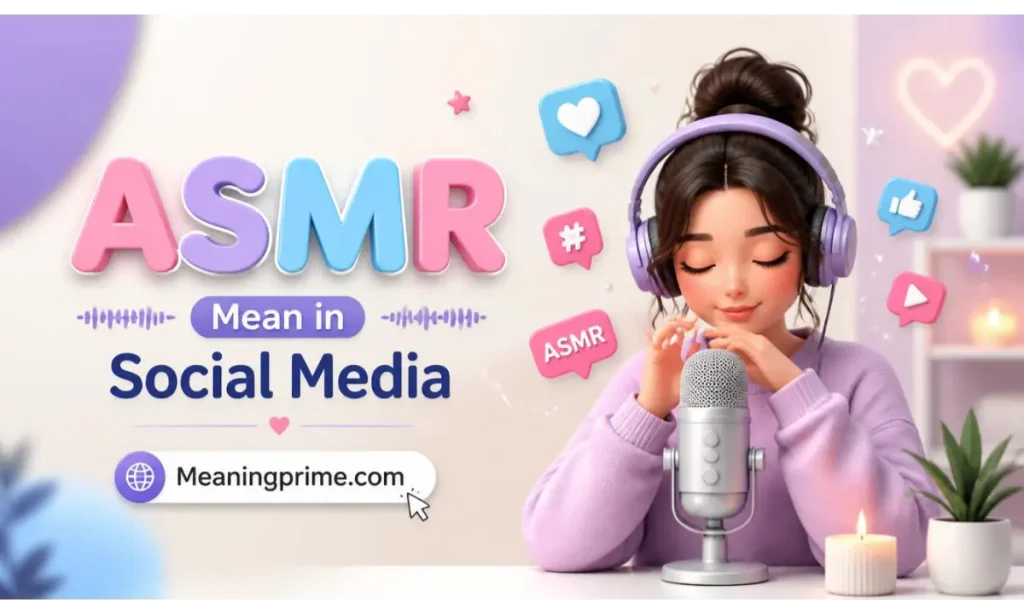 ASMR Mean in Social Media