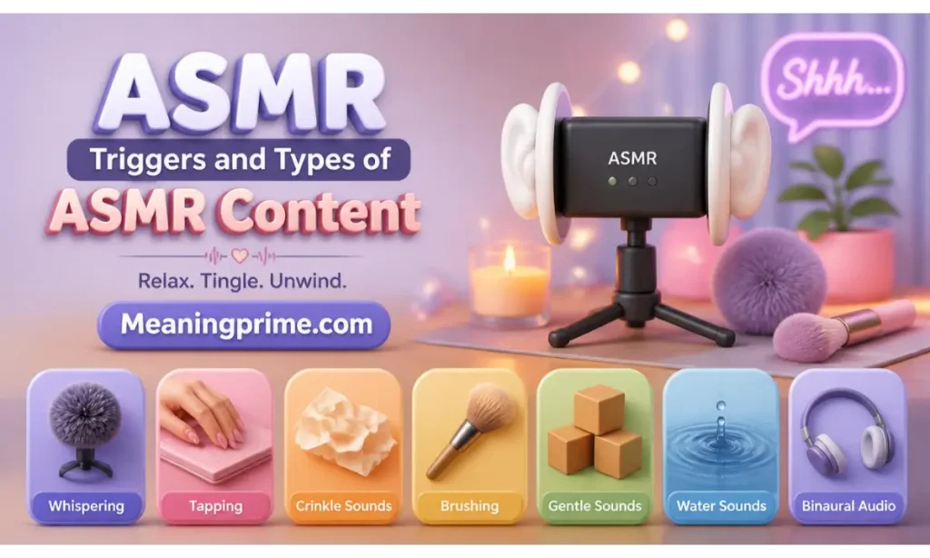 ASMR Triggers and Types of ASMR Content