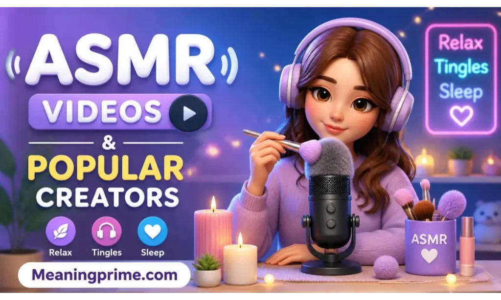 ASMR Videos and Popular Creators