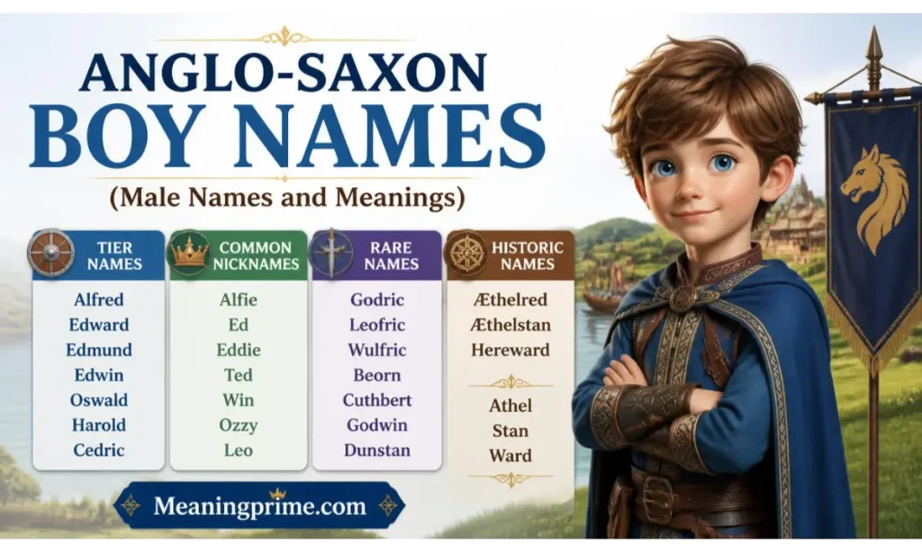 Anglo-Saxon Boy Names