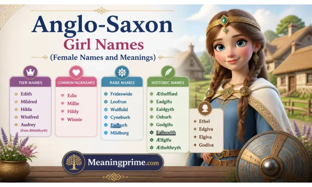 Anglo-Saxon Girl Names
