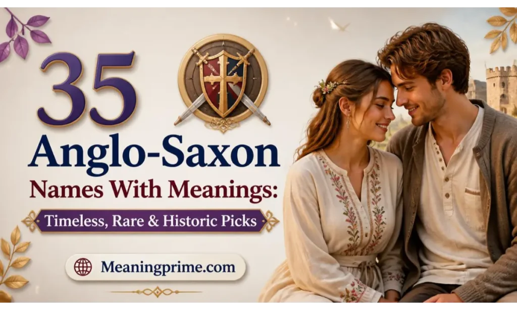 Anglo-Saxon Names With Meanings