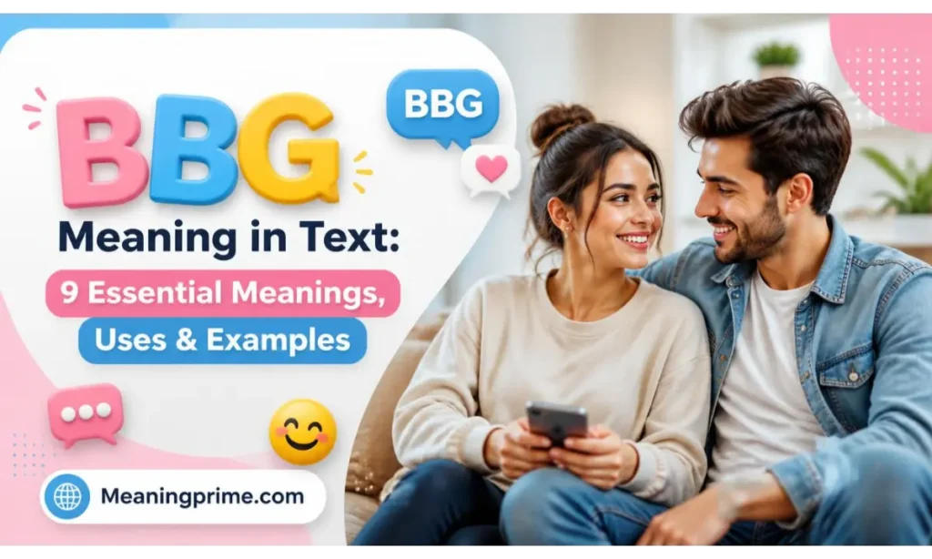BBG Meaning
