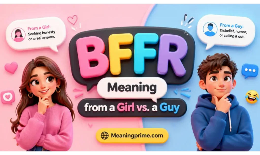 BFFR Meaning from a Girl vs. a Guy