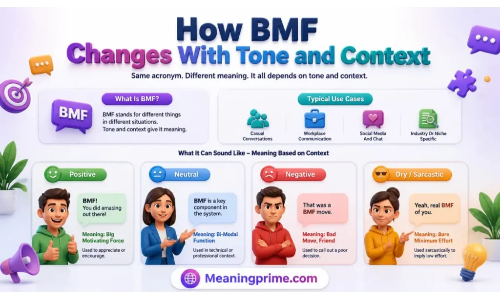 BMF Changes With Tone and Context