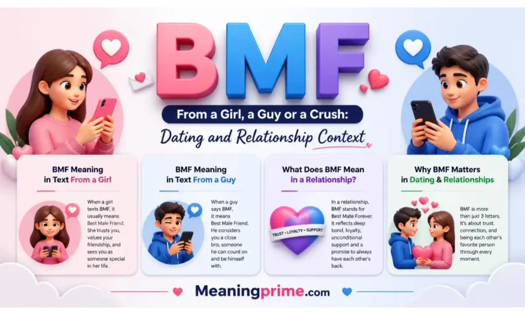 BMF From a Girl, a Guy or a Crush