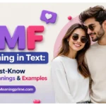 BMF Meaning in Text