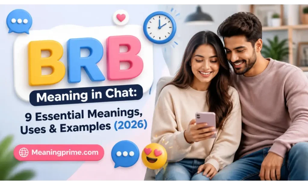 BRB Meaning in Chat