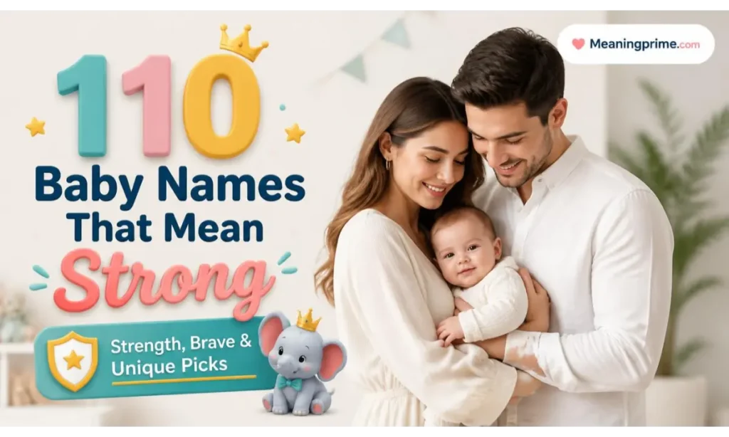 Baby Names That Mean Strong