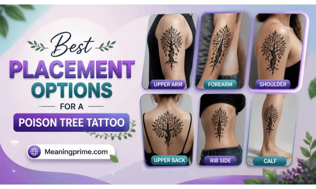 Best Placement Options for a Poison Tree Tattoo
