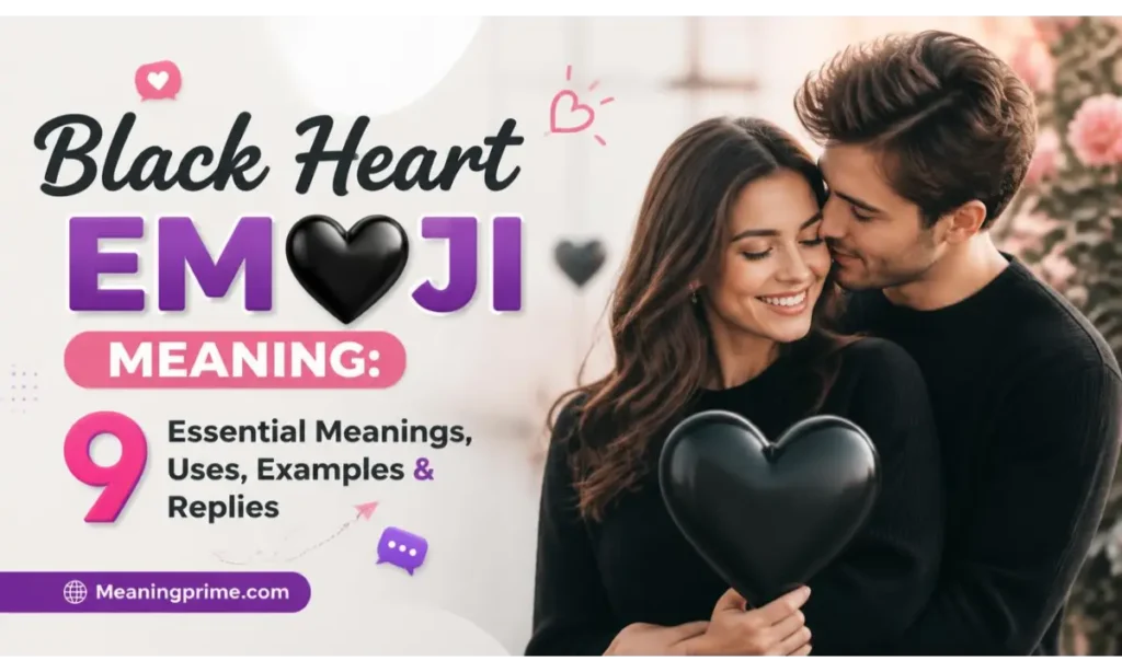 Black Heart Emoji Meaning
