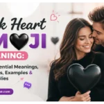 Black Heart Emoji Meaning