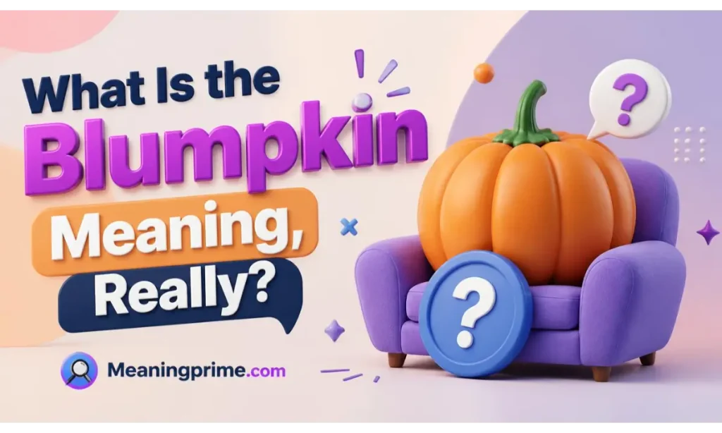 Blumpkin Meaning, Really