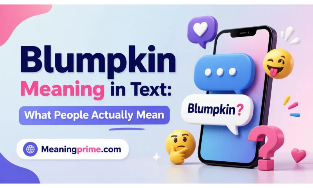 Blumpkin Meaning in Text