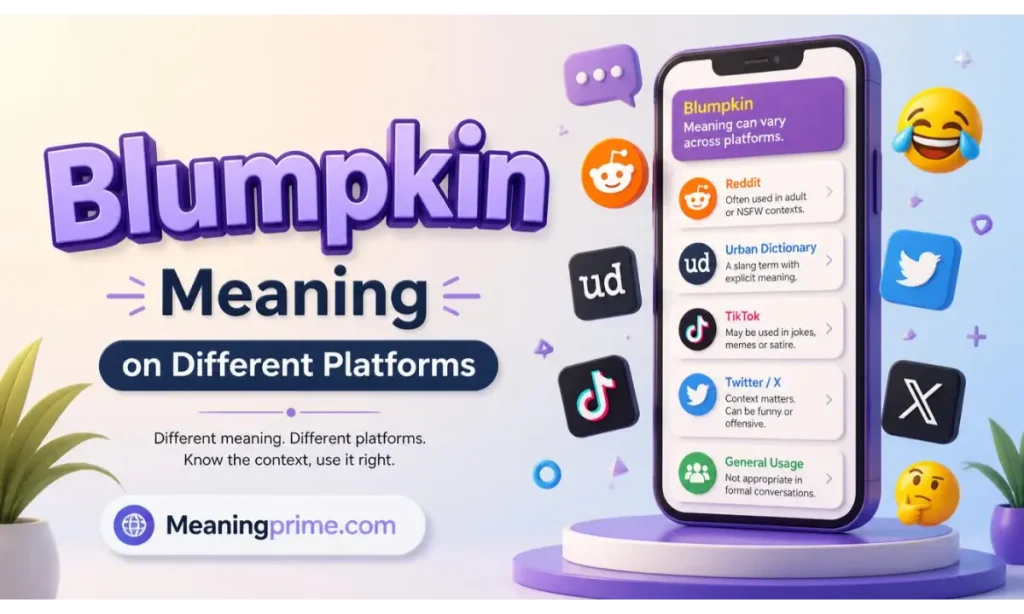 Blumpkin Meaning on Different Platforms