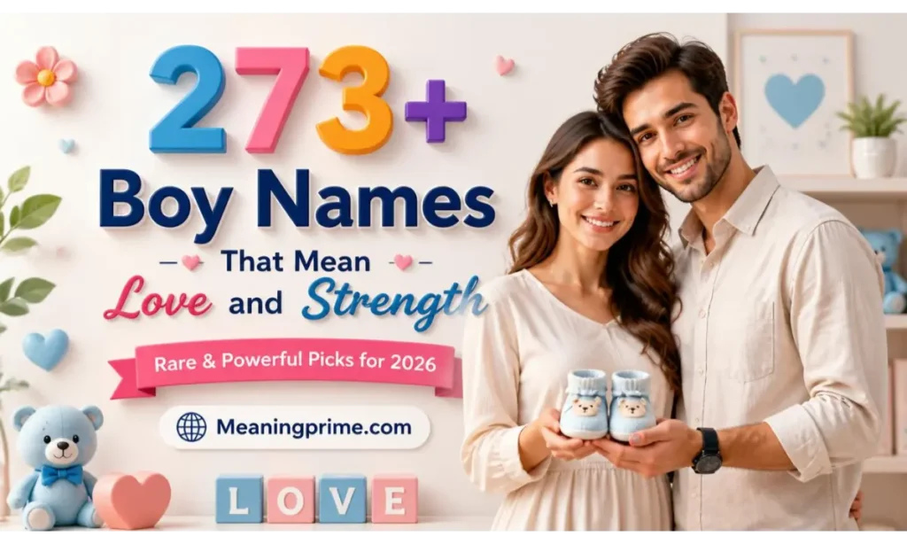 Boy Names That Mean Love and Strength