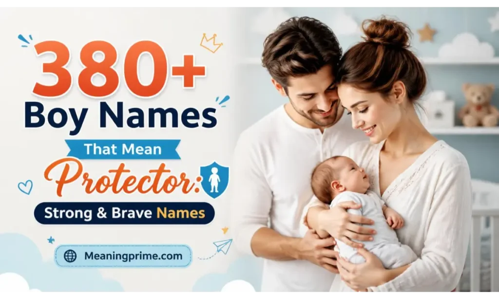 Boy Names That Mean Protector