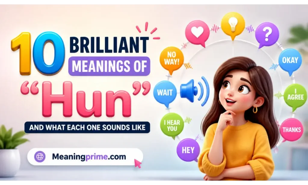 Brilliant Meanings of Hun