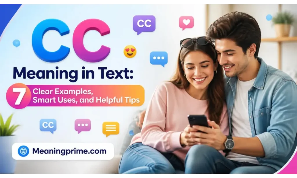 CC Meaning in Text