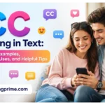 CC Meaning in Text