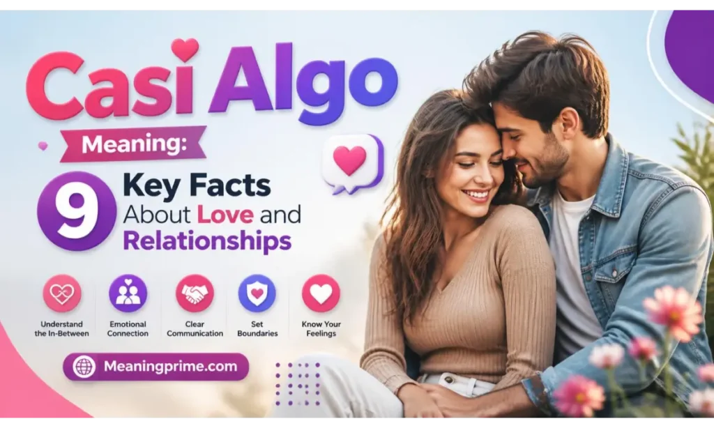 Casi Algo Meaning