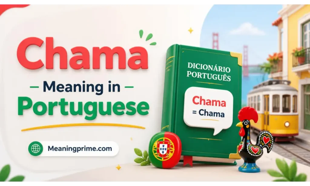 Chama Meaning in Portuguese