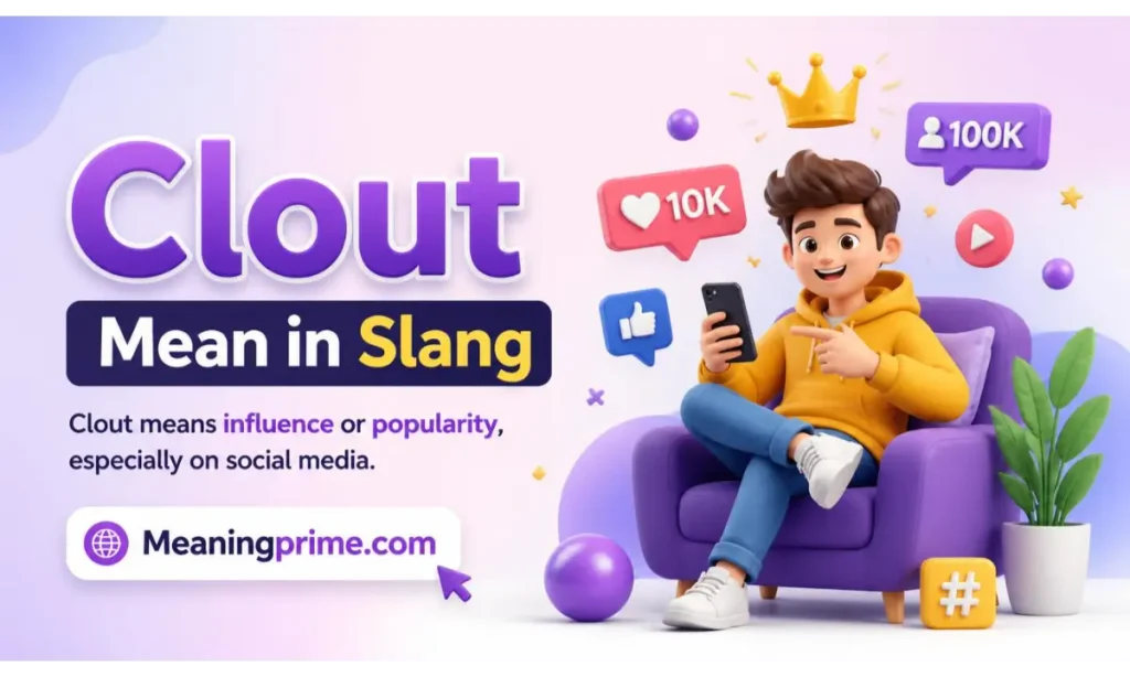 Clout Mean in Slang