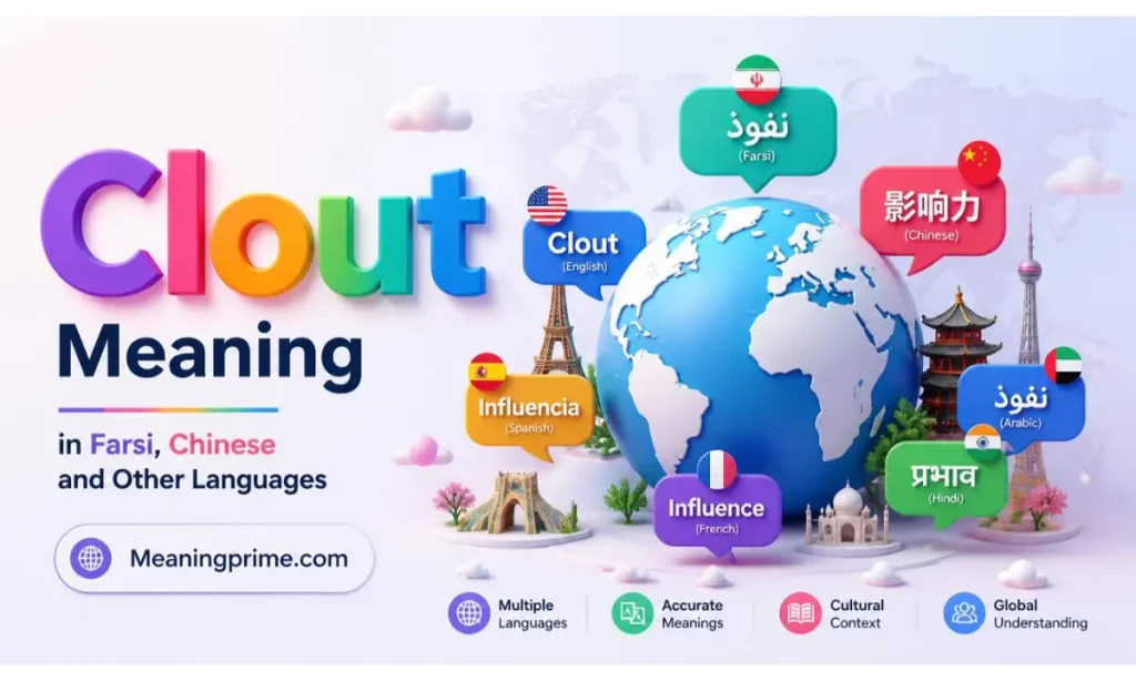 Clout Meaning in Farsi, Chinese and Other Languages