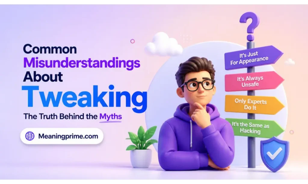 Common Misunderstandings About Tweaking