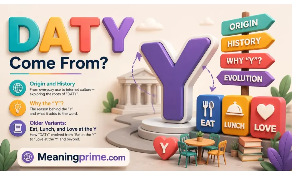 DATY Come From
