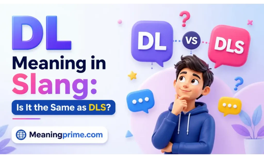 DL Meaning in Slang Is It the Same as DLS