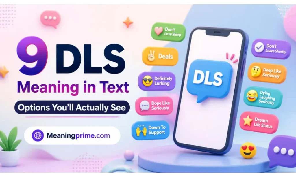 DLS Meaning in Text Options 