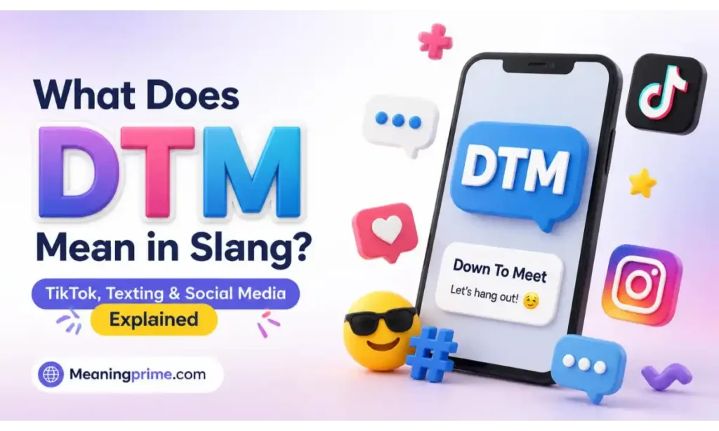 DTM Mean in Slang
