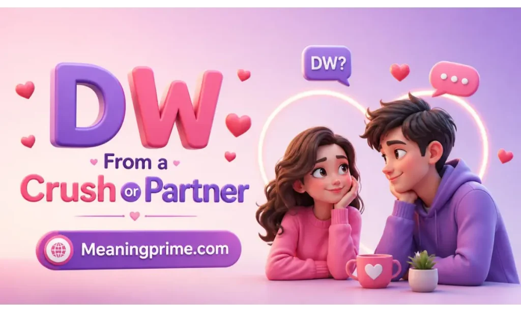 DW From a Crush or Partner