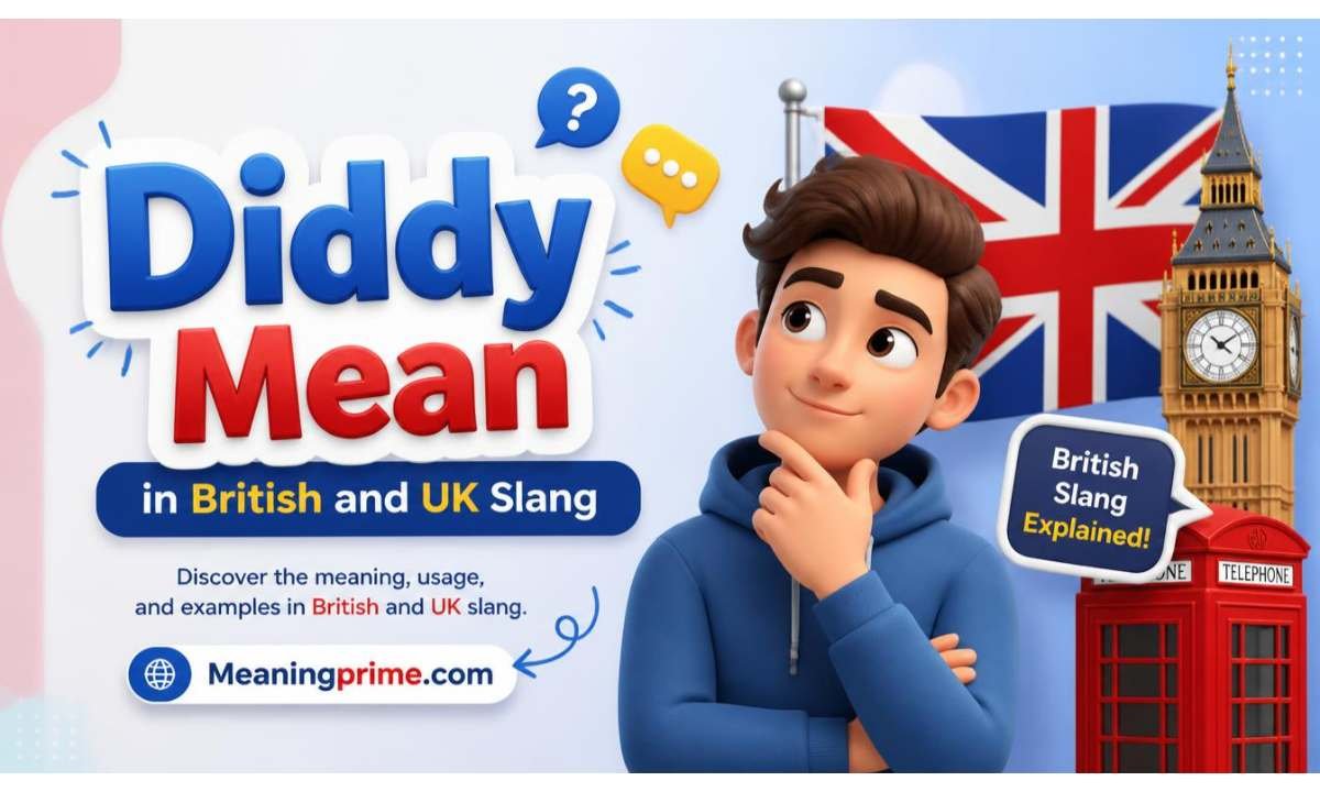 Diddy Mean in British and UK Slang