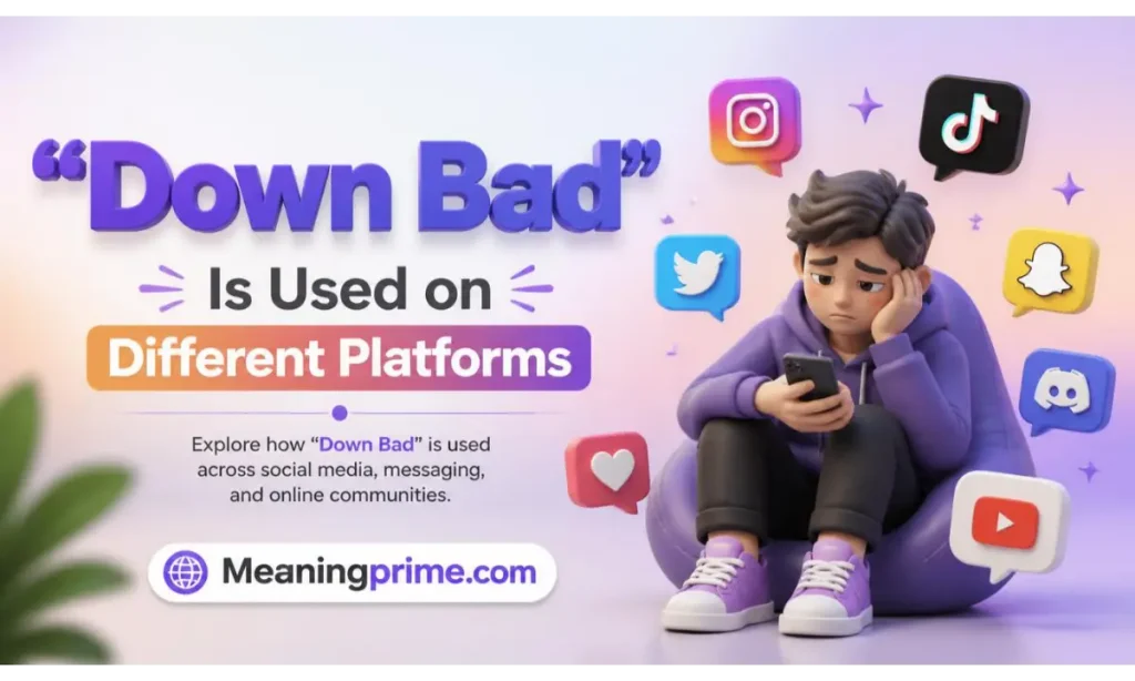 Down Bad Is Used on Different Platforms