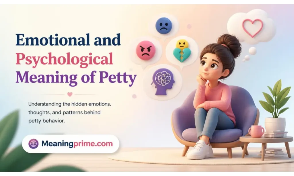 Emotional and Psychological Meaning of Petty