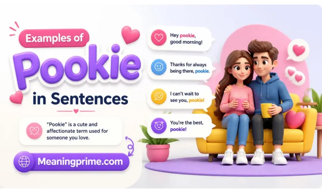 Examples of Pookie in Sentences