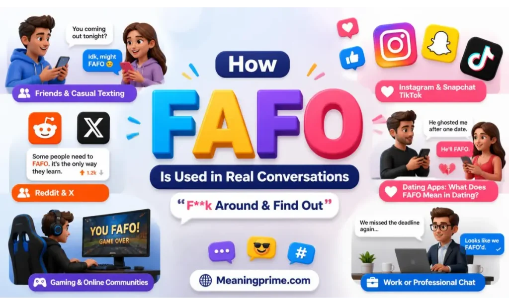 FAFO Is Used in Real Conversations