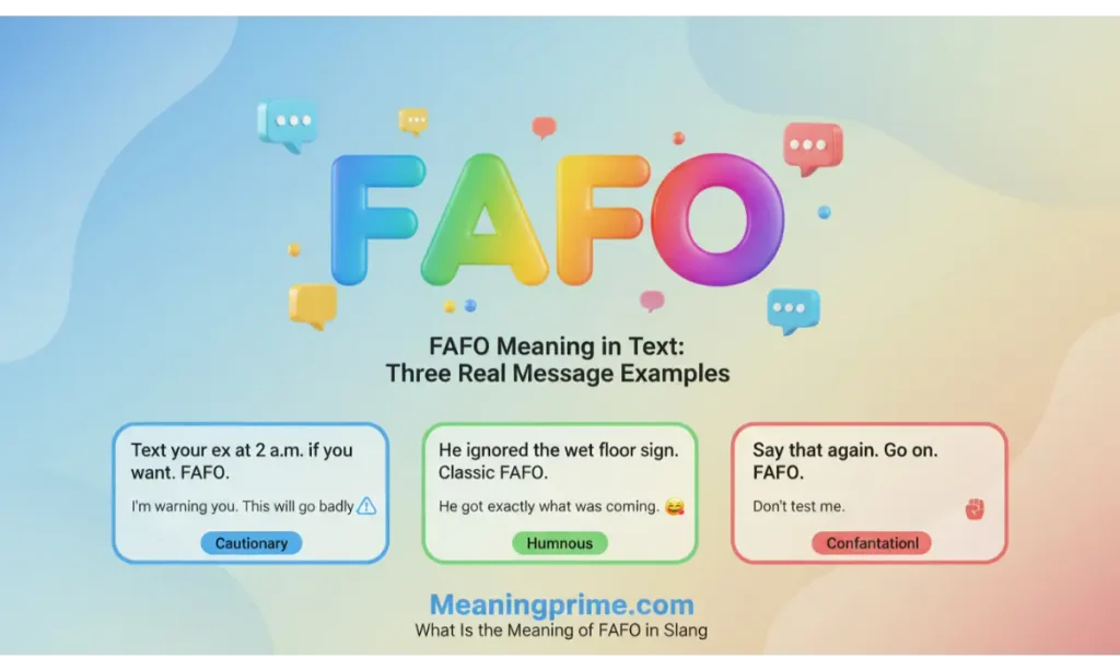 FAFO Mean in Text