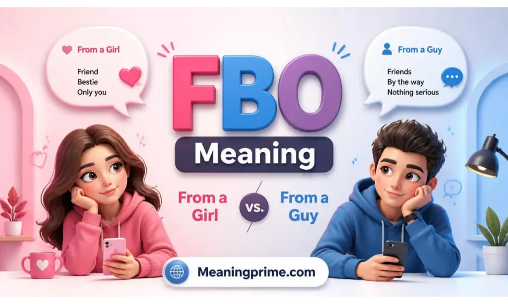 FBO Meaning From a Girl vs. From a Guy