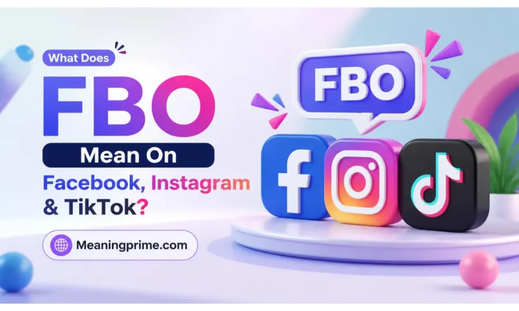 FBO Meaning on Facebook, Instagram and TikTok