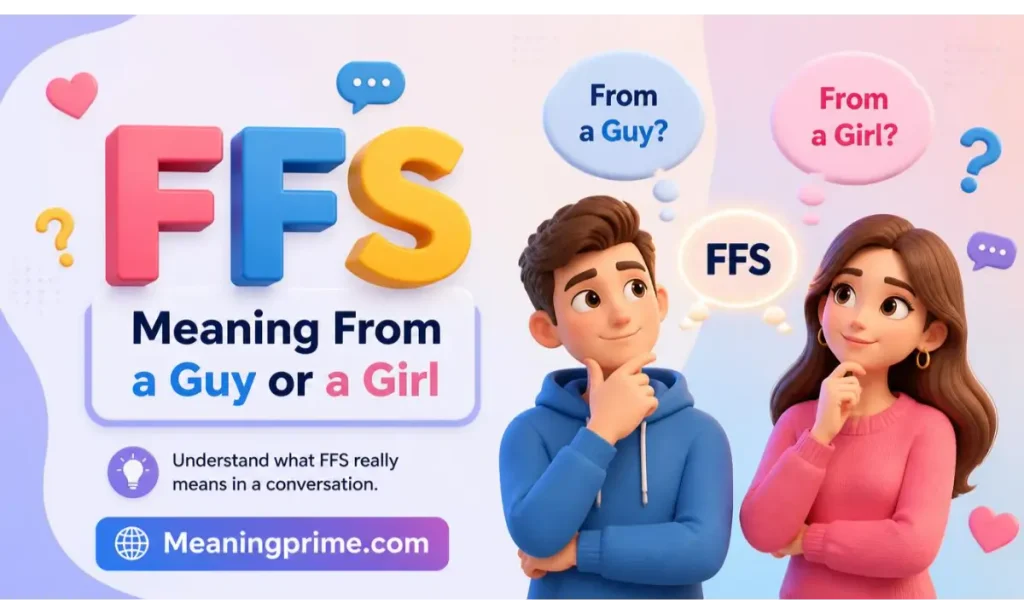 FFS Meaning From a Guy or a Girl